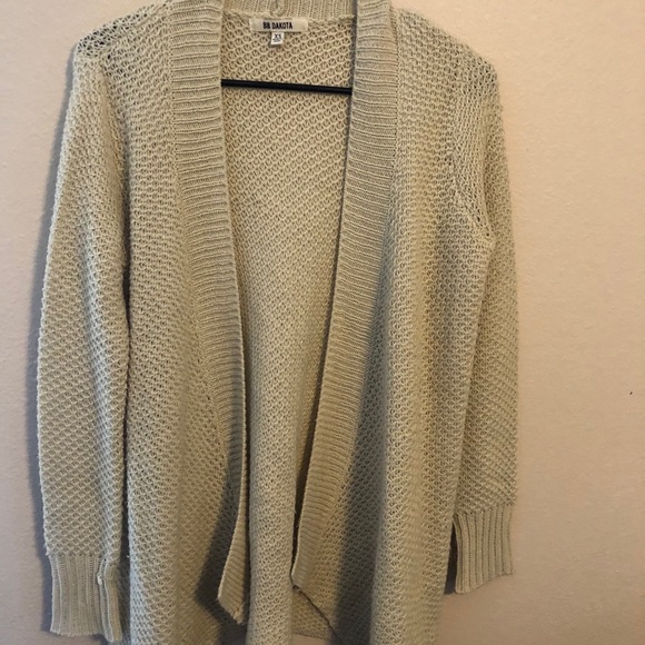 BB Dakota Open Front Tan Cardigan Size Ext… - Picture 4 of 11